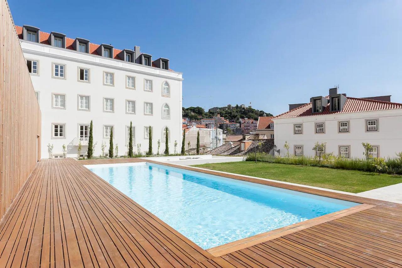 Flh Mouraria Art Apartment With Pool Lisbona Esterno foto